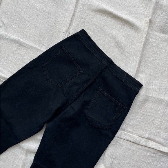 SOLD ❌ Black High Waist Ripped Bootcut Jeans - Picture 7 of 11